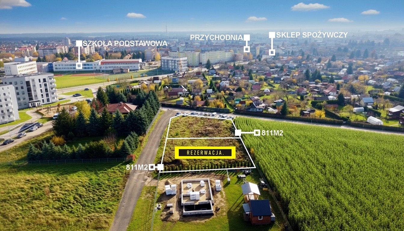 Działka budowlana 811 m² - blisko szkoły i usług Ełk, Konieczki, Konieczki  811m2 Foto 1