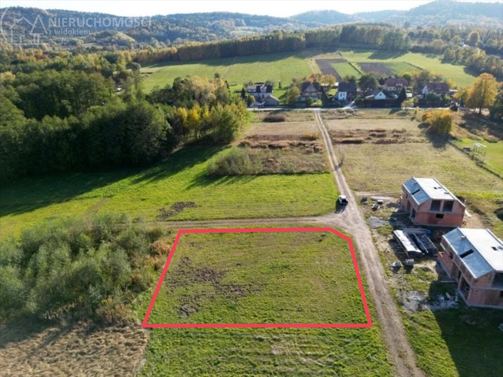 Na sprzedaż działka 9,82 ara pod dom w Stróżach Stróże  982m2 Foto 1