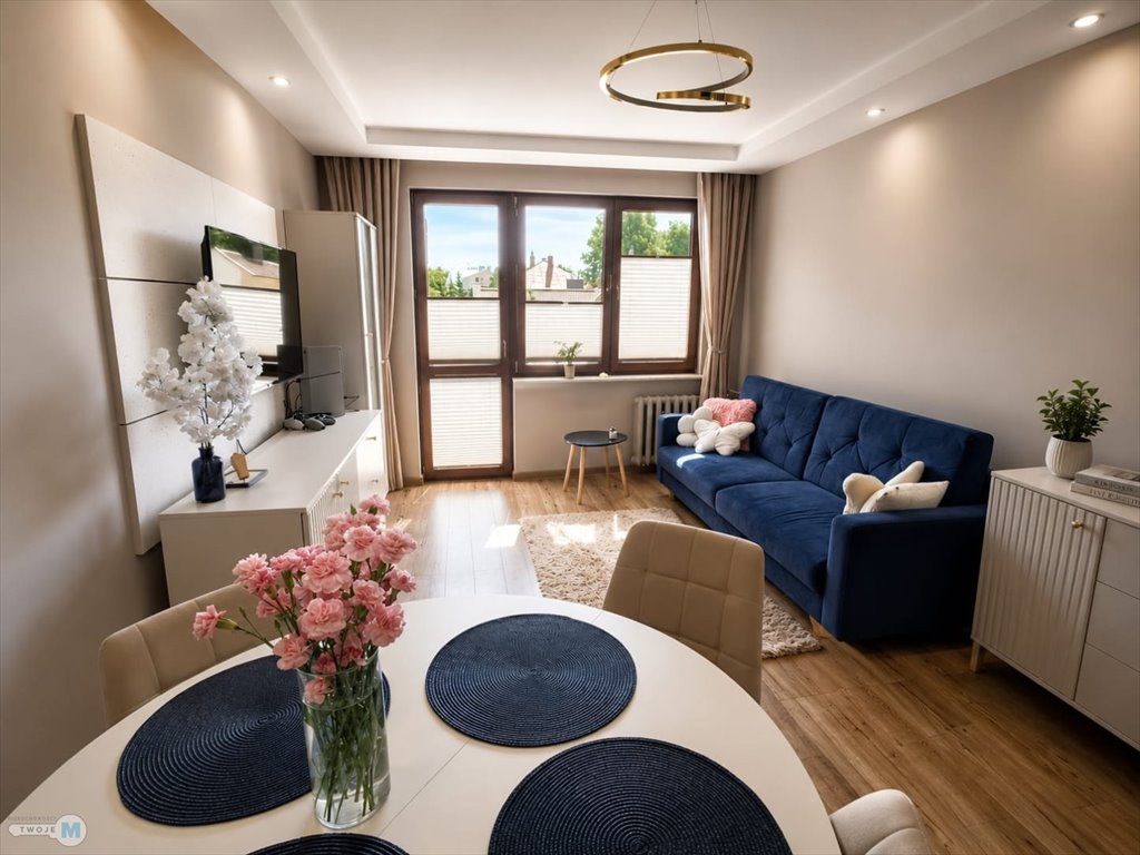Polecam 2-pokojowe mieszkanie 46,2 m² po remoncie z balkonem w Kielcach Kielce, KSM, KSM  46m2 Foto 1