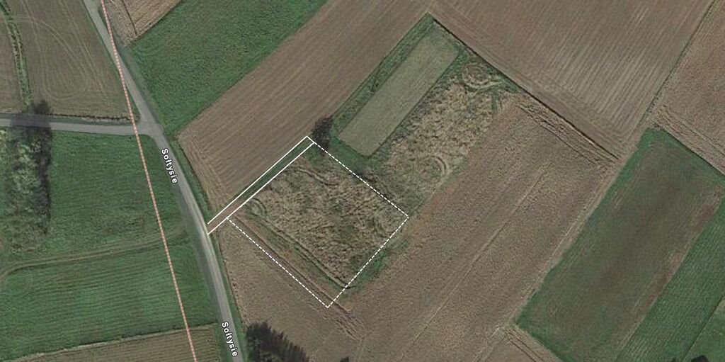 Działka 25 arów z pozwoleniem na budowę w Wyżnem Wyżne  2 500m2 Foto 1