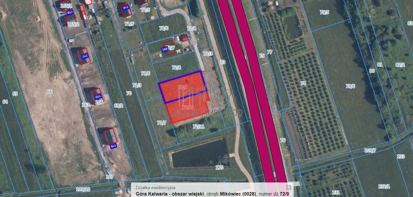 Działka budowlana na sprzedaż Mikówiec, Tęczowa  1 040m2 Foto 4