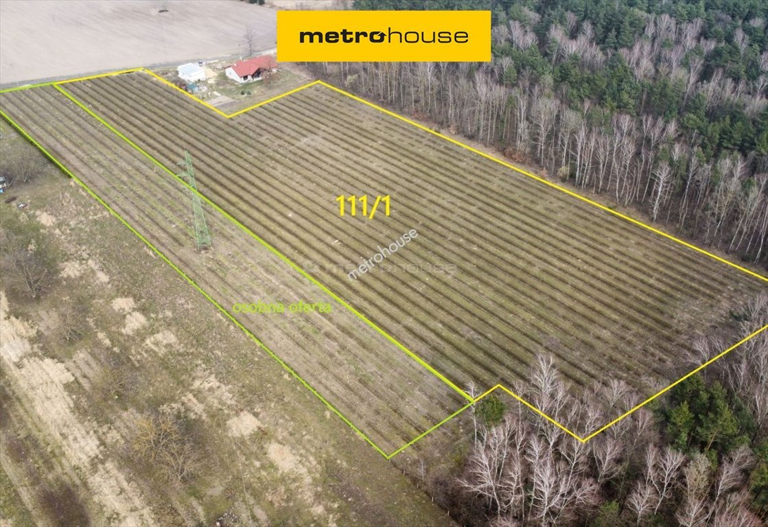 Działka pod Warszawą z lasem, planem i dużym potencjałem Powązki, Dębowa  22 000m2 Foto 1