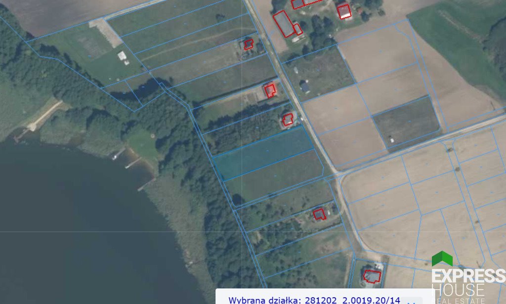 Działka nad jeziorem Trupel w Szwarcenowie – 2507 m² Szwarcenowo  2 507m2 Foto 1