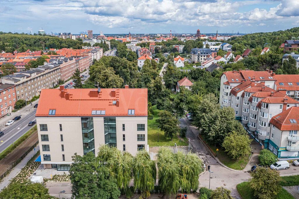 Nowoczesne 3 pokoje z balkonem i widokiem na zieleń Gdańsk, Siedlce, Kartuska  56m2 Foto 1