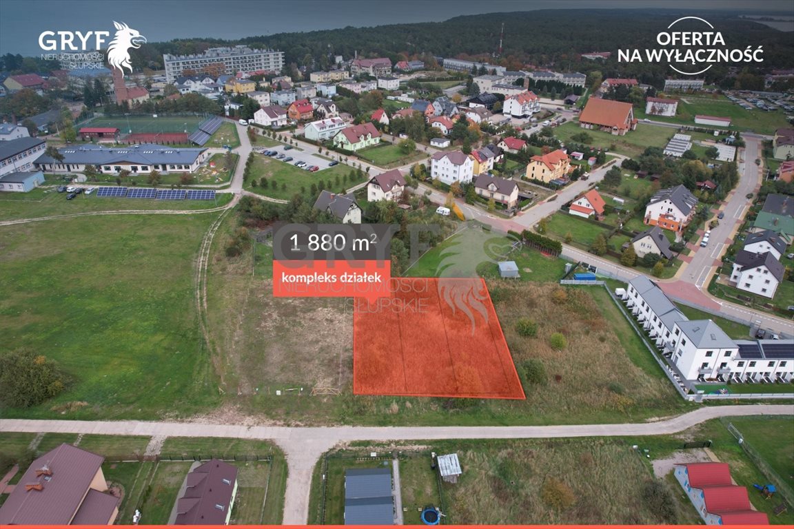 Działki 1880 m² blisko morza w Jarosławcu polecam Jarosławiec, Dorszowa  1 880m2 Foto 1