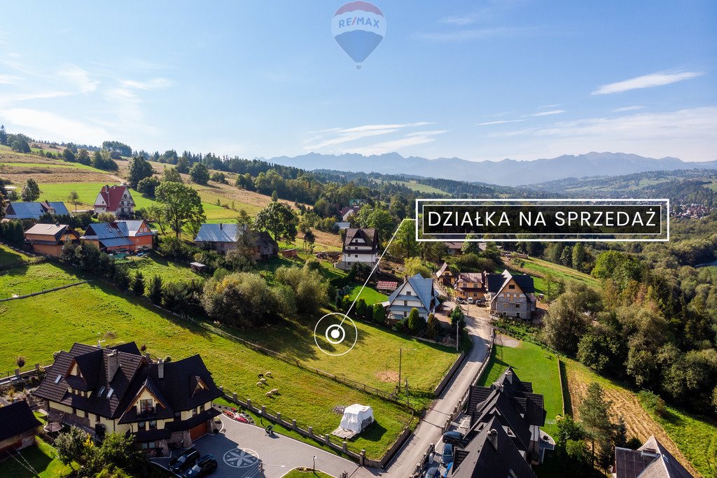 Działka budowlana na sprzedaż Biały Dunajec  910m2 Foto 2