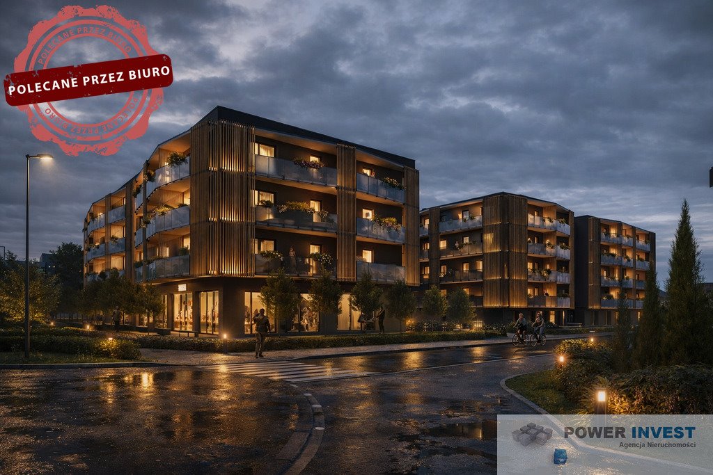 Nowoczesne 2 pokoje z balkonem w Lesznie, inwestycja City Royal Leszno, Władysława Jagiełły  40m2 Foto 1