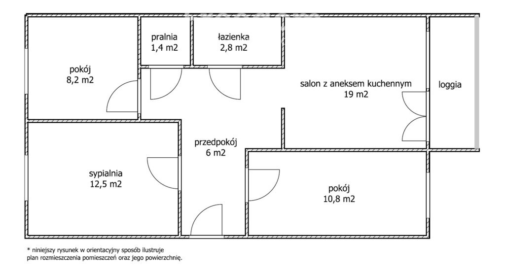 Mieszkanie czteropokojowe  na sprzedaż Iława, Tadeusza Kościuszki  62m2 Foto 18