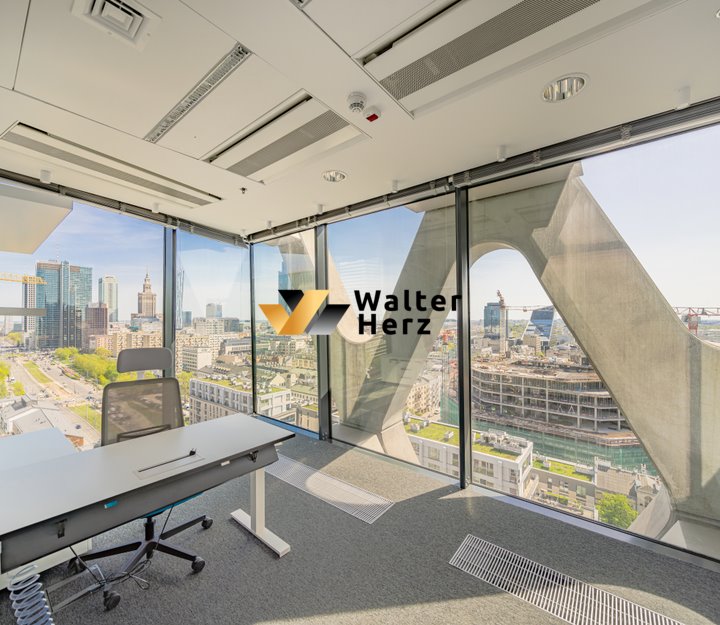Nowoczesne biuro 322 m² w Prosta Tower, Wola Warszawa, Wola, Prosta  322m2 Foto 1