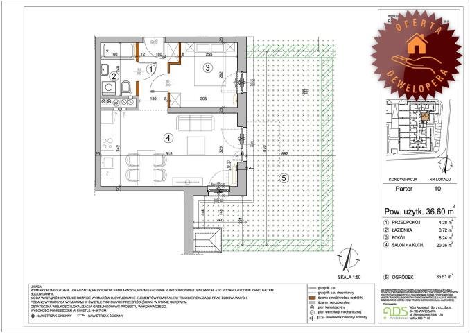 Mieszkanie dwupokojowe na sprzedaż Warszawa, Rembertów, Nowy Rembertów, Chełmżyńska  37m2 Foto 1