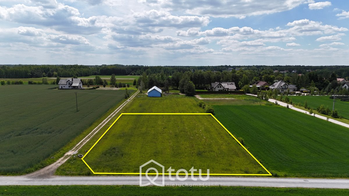 Działka budowlana 1241 m² w Rozalinie, cicha okolica Rozalin, Przyjazna  1 241m2 Foto 1