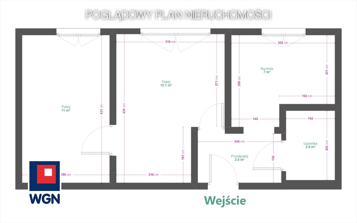 Mieszkanie dwupokojowe na sprzedaż Ruda Śląska, Bielszowice, Wirek  38m2 Foto 8