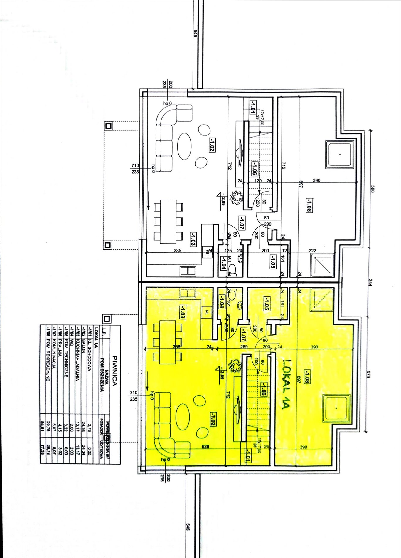 Mieszkanie czteropokojowe  na sprzedaż Kluszkowce  155m2 Foto 4