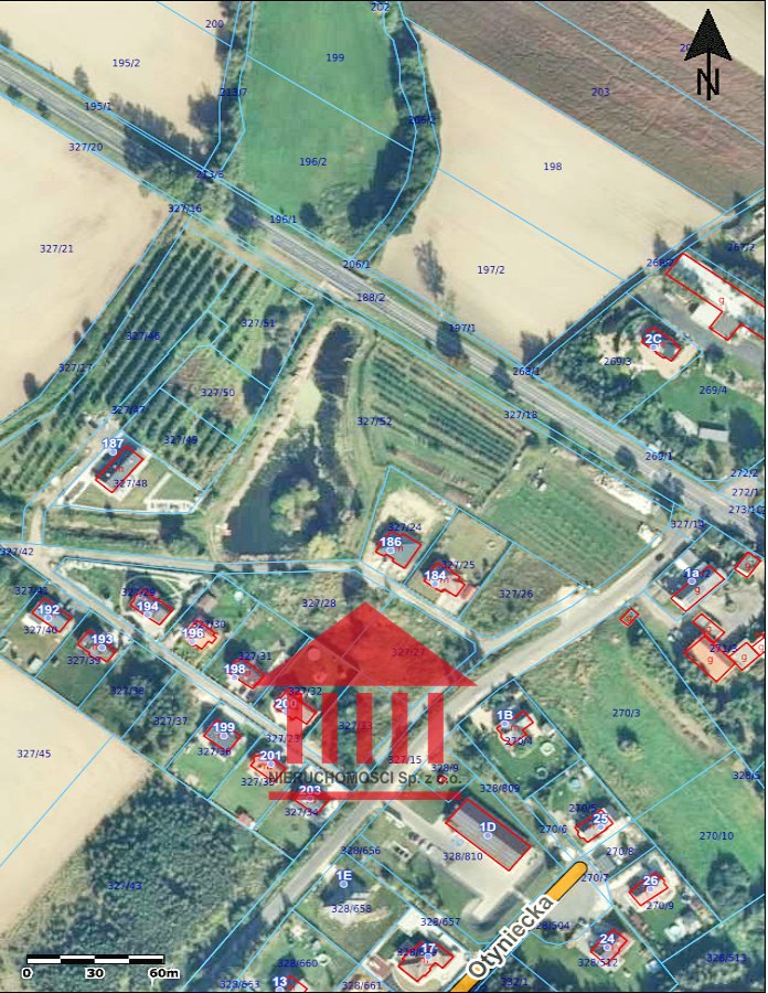 Działka inwestycyjna z stawem, blisko Legnicy i Niemiec Gniewomirowice  17 400m2 Foto 1