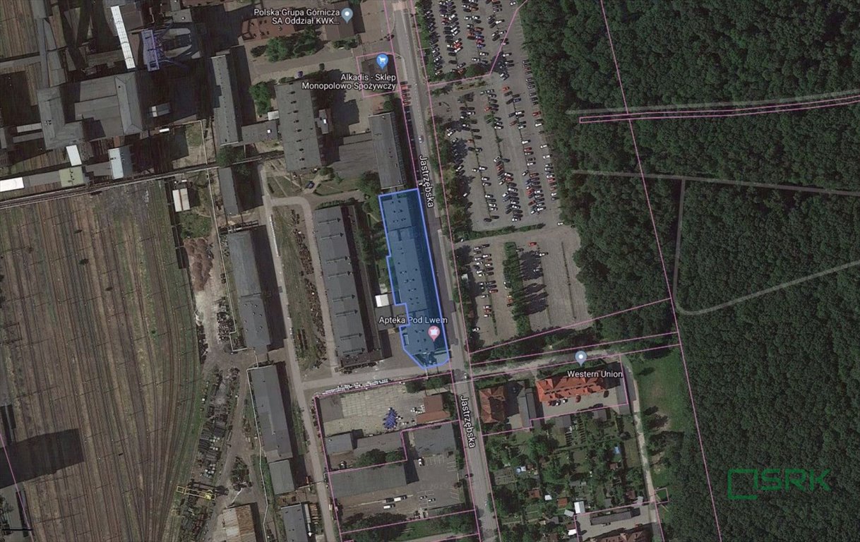 Sprzedam działkę z przychodnią i lokalami 2741 m² w Rybniku Rybnik, Boguszowice Osiedle, Jastrzębska  2 741m2 Foto 1