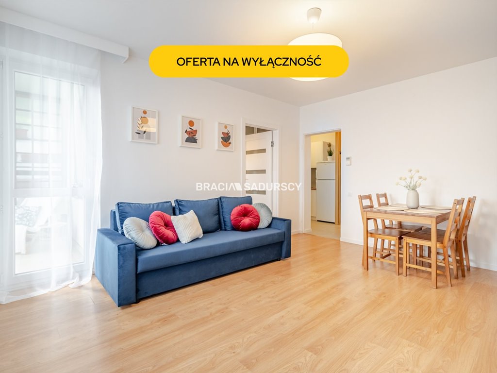 Sprzedam jasne 2-pokojowe mieszkanie z balkonem i widokiem na zieleń Kraków, Podgórze, Płaszów, ks. Wincentego Turka  37m2 Foto 1