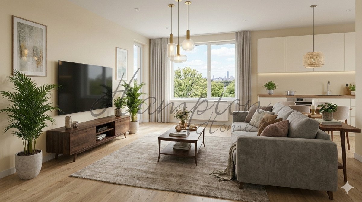 Nowoczesne 48 m² z tarasem na Mokotowie — oszczędzaj! Warszawa, Mokotów Służewiec, Bokserska  48m2 Foto 1