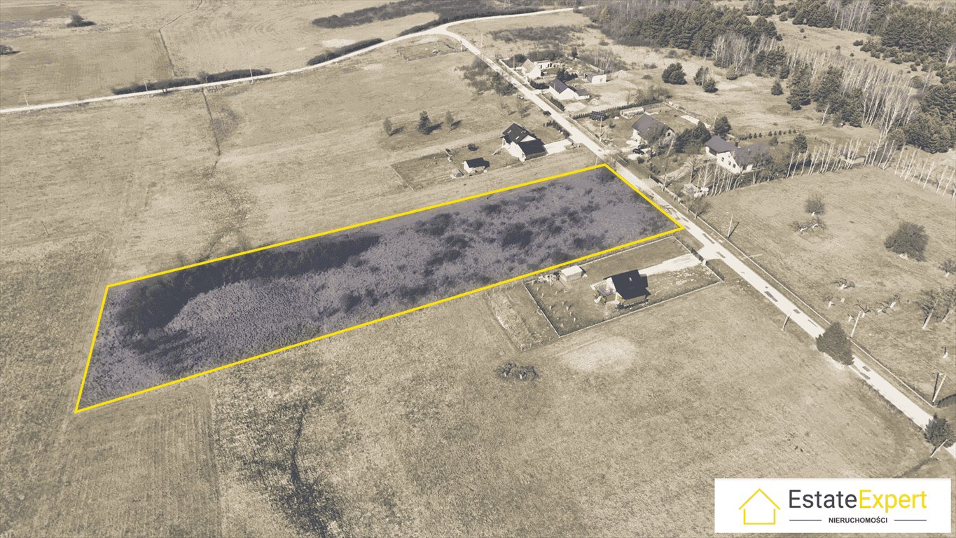 Na sprzedaż działka 8700 m² z mediami i dostępem do drogi Brudzów, Brudzów  8 700m2 Foto 1
