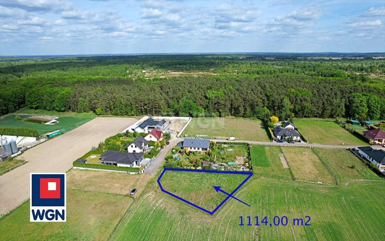 Działka budowlana na sprzedaż Chludowo, ul. Sosnowa  1 114m2 Foto 1