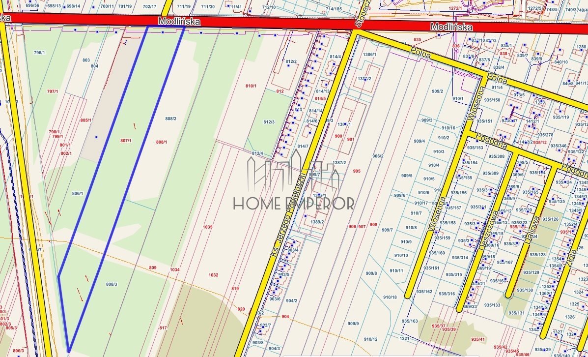 Działka komercyjna na sprzedaż Wieliszew, Modlińska  28 000m2 Foto 3