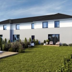 Segment szeregowy z garażem 120 m² (Duchnice) w stanie deweloperskim Duchnice, Kryształowa  120m2 Foto 1