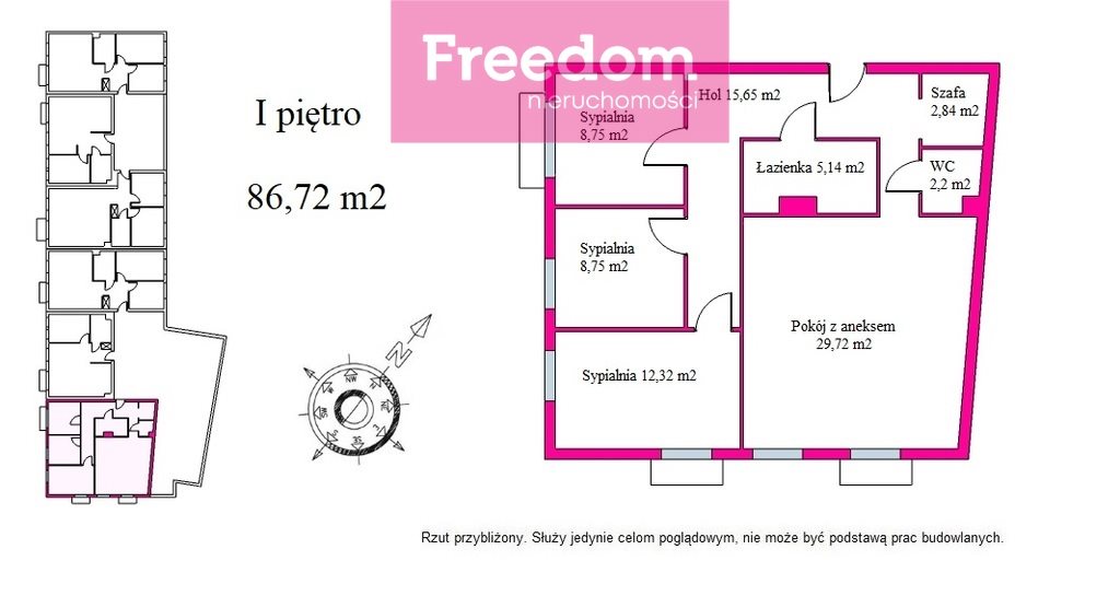 Mieszkanie czteropokojowe  na sprzedaż Olsztyn, Dąbrowszczaków  87m2 Foto 8