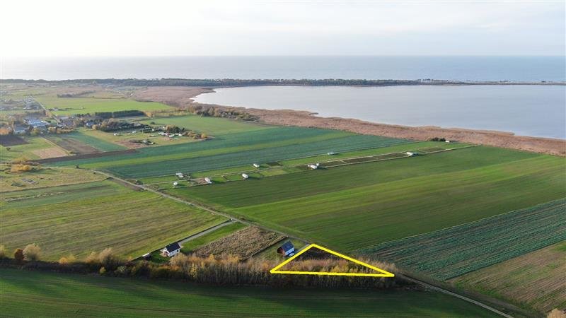 Działka z widokiem na jezioro i morze, 1501 m2 Kopań, Kopań  1 501m2 Foto 1