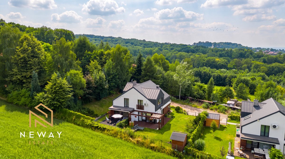 Dom bliźniak z ogrodem i tarasem w Mogilanach polecam Mogilany, Dębowa  97m2 Foto 1