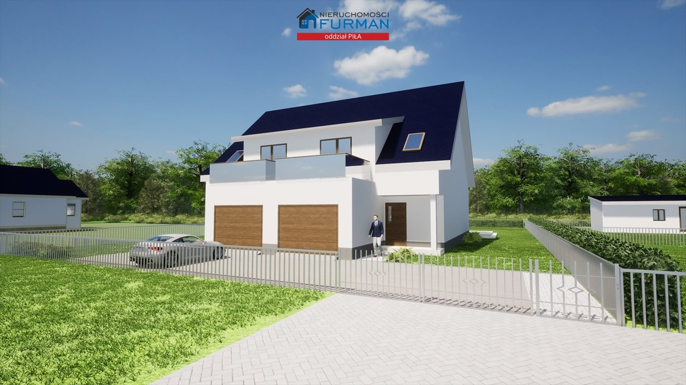 Do sprzedania przestronny bliźniak 145 m² z garażem w Piła Piła, Zielona Dolina  145m2 Foto 1