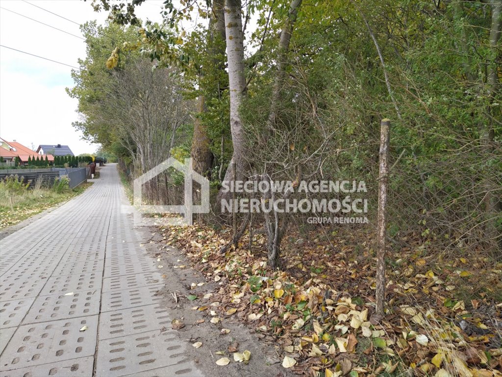 Działka 1499 m² z warunkami zabudowy, las, spokojna okolica Gdańsk, Kokoszki  1 499m2 Foto 1
