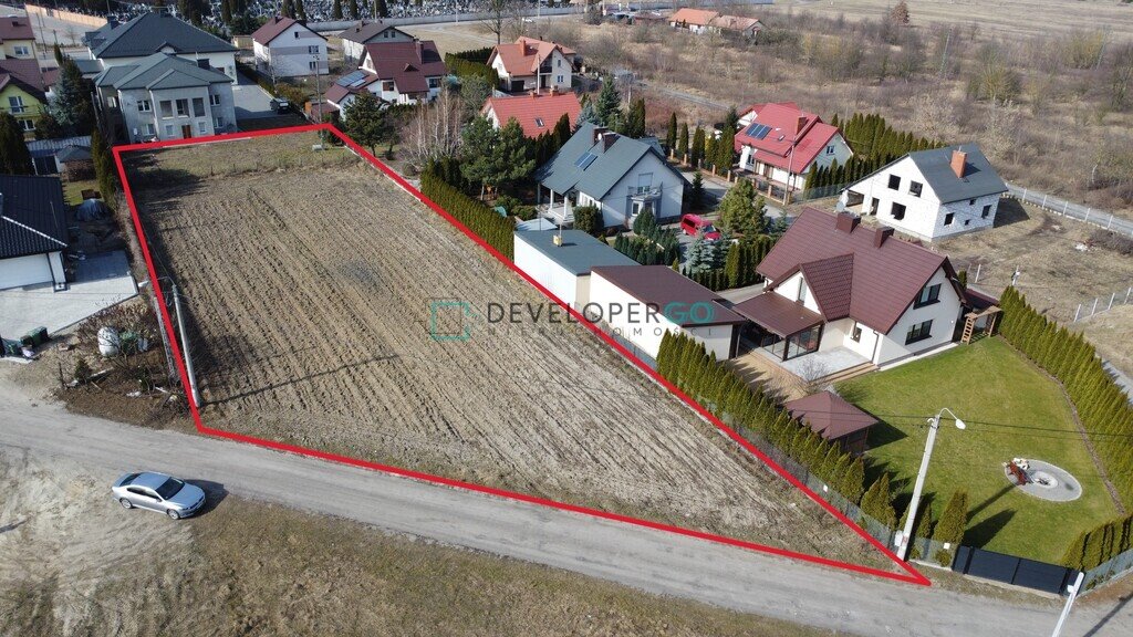 Działka budowlana 1889 m² z dostępem z dwóch stron Siedlce, Wierzbowa  1 889m2 Foto 1