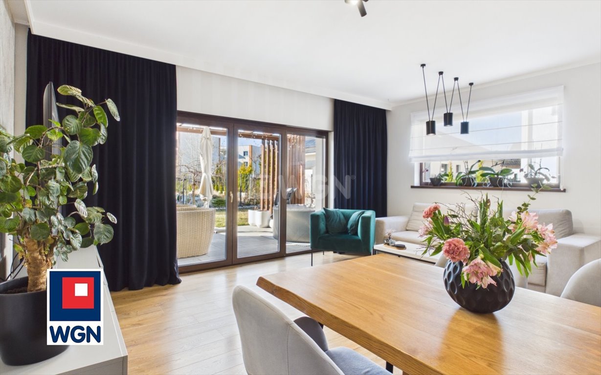 Nowoczesny bliźniak z dużym ogrodem i jasnym salonem zapraszam Lubin, Brzeska  104m2 Foto 1