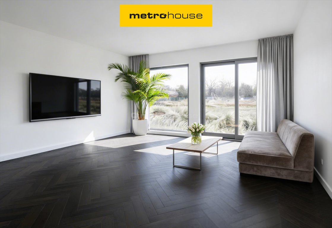 Nowoczesny bliźniak z dużym ogrodem i garażem w Grodzisku Grodzisk Mazowiecki  133m2 Foto 1