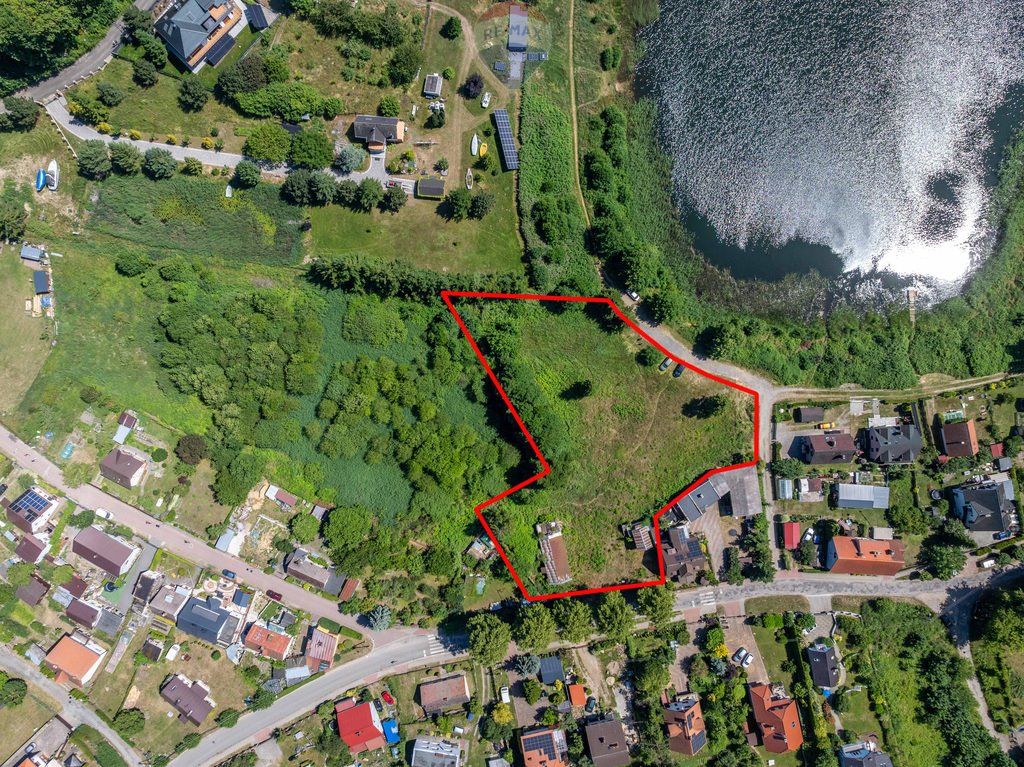 Inwestycyjne działki nad jeziorem Wisełka – 4154 m² Wisełka, Warnowska  4 154m2 Foto 1