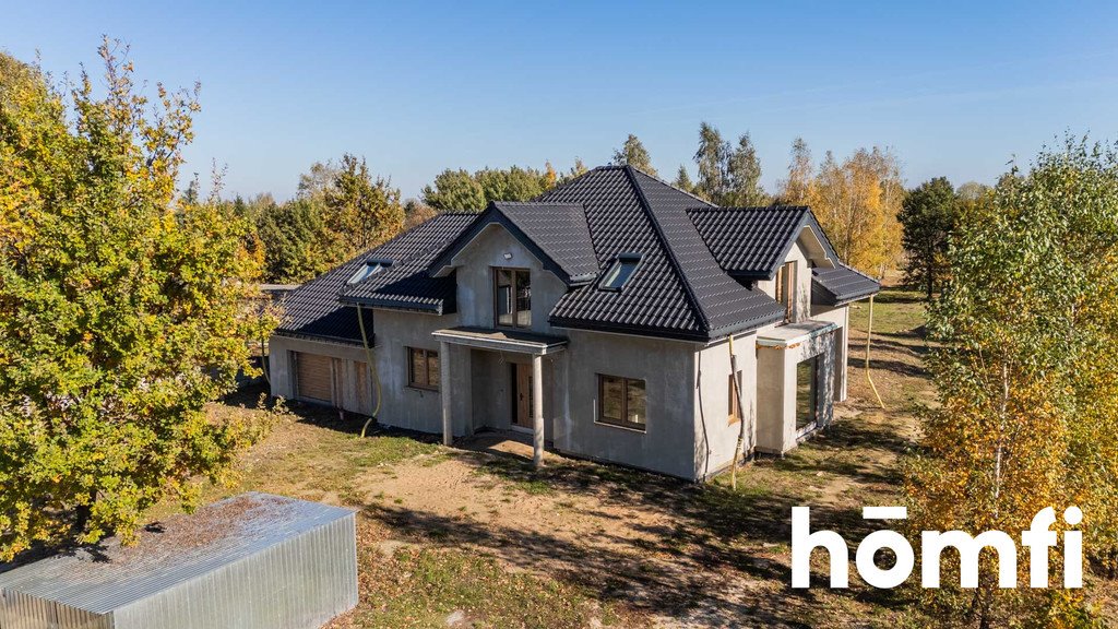Nowoczesny dom 352 m² z sauną i ogrodem w Pomykowie Pomyków  352m2 Foto 1