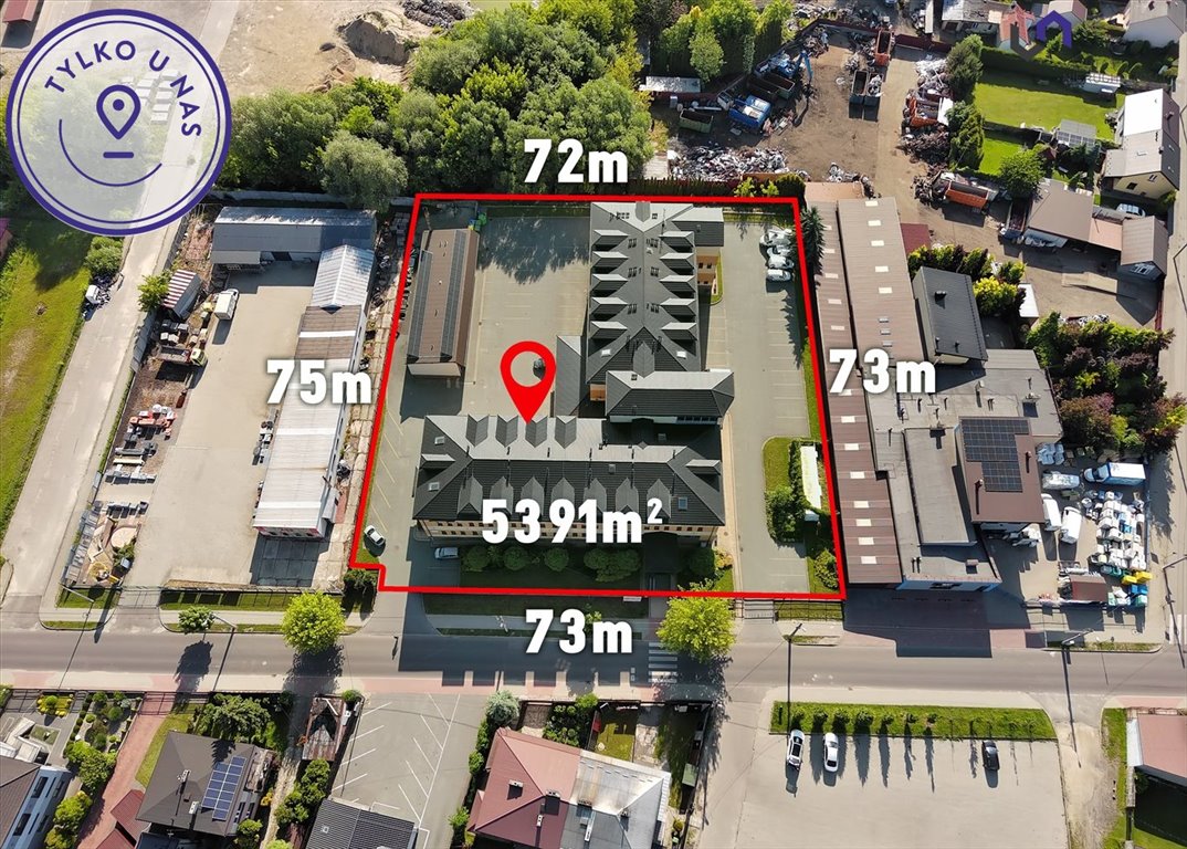 Do sprzedania atrakcyjny biurowiec 4222 m² z najemcami w Wolbromiu Wolbrom, Piłsudskiego  4 222m2 Foto 1
