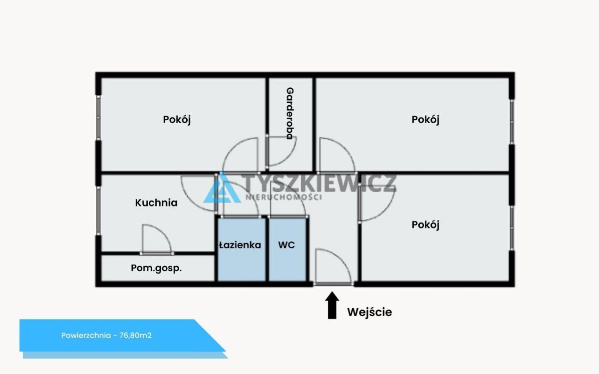 Mieszkanie trzypokojowe na sprzedaż Gdynia, Kamienna Góra, marsz. Piłsudskiego  77m2 Foto 2