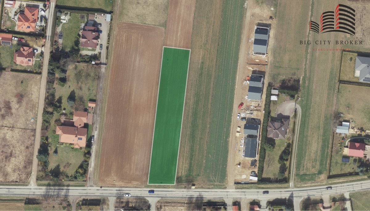 Działka pod zabudowę jednorodzinną, 2087 m2, szer. 20 m Lublin, Szerokie, Szerokie  2 087m2 Foto 1