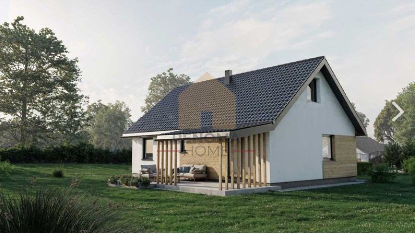 Dom surowy zamknięty 110 m² na dużej działce 1000 m² Świdnica  110m2 Foto 1