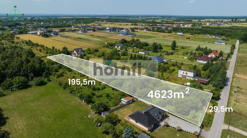 Działka budowlana 4623 m² z warunkami zabudowy i pięknymi widokami Krogulcza Sucha  4 623m2 Foto 1