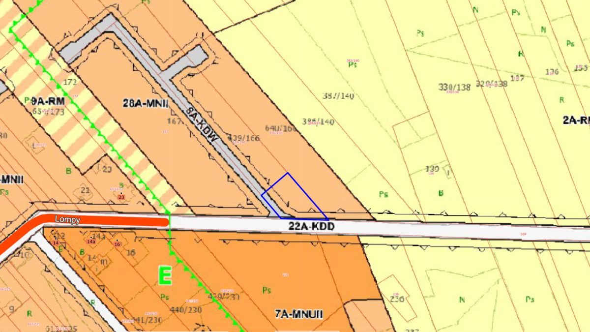 Działka budowlana na sprzedaż Woźniki, Lompy  807m2 Foto 11