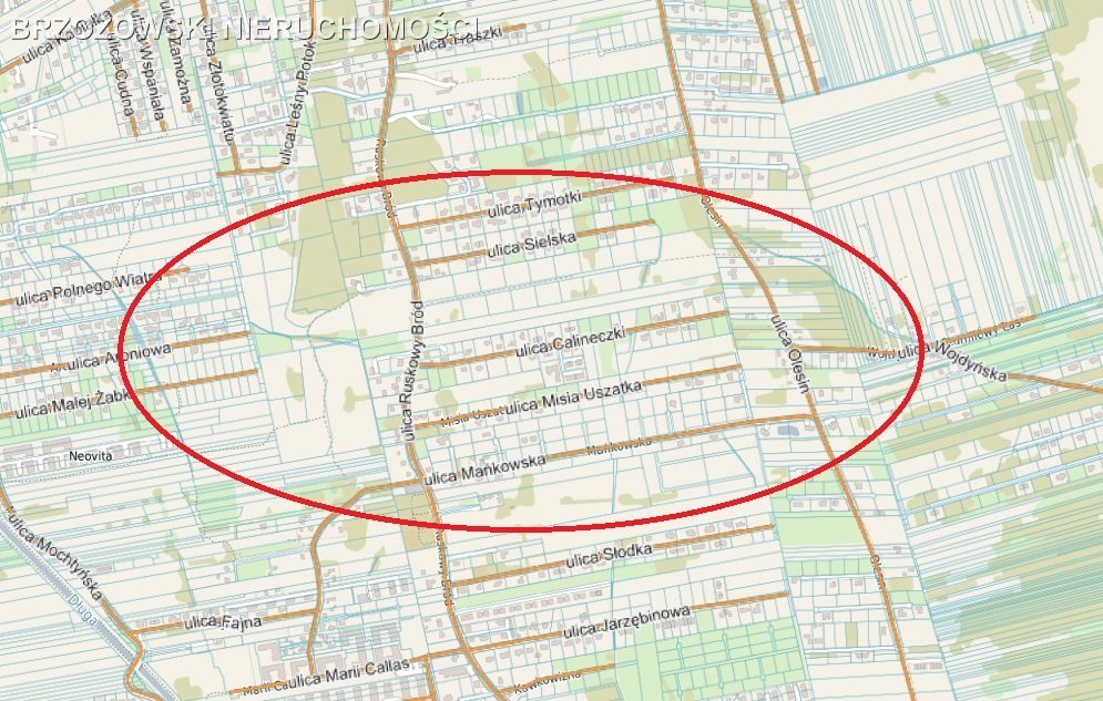 Działka budowlana na sprzedaż Warszawa, Białołęka, Kobiałka  1 753m2 Foto 1