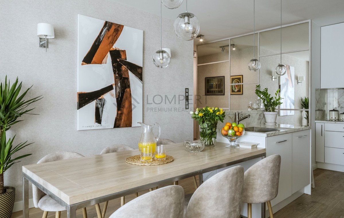 Nowoczesny 4-pokojowy apartament z garażem i widokiem na Mokotów Warszawa, Mokotów Ksawerów, Aleja Wilanowska  93m2 Foto 1