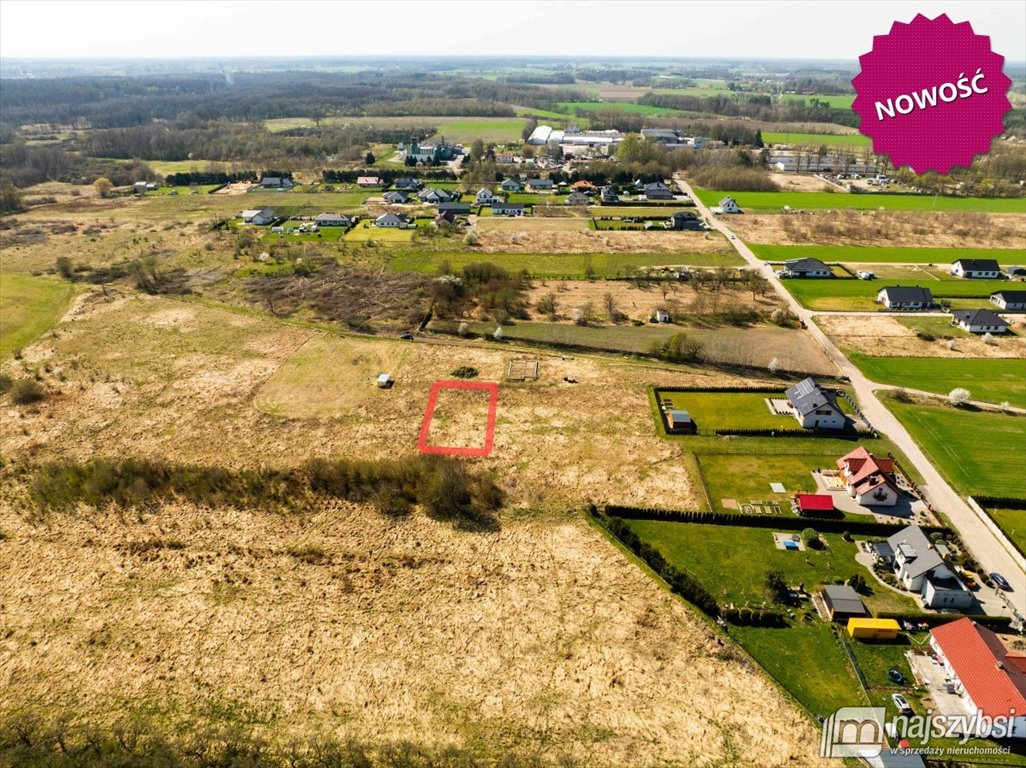 Działka rolna z możliwością zabudowy, 1024 m² - polecam! Nowogard, Obrzeża miasta  1 024m2 Foto 1