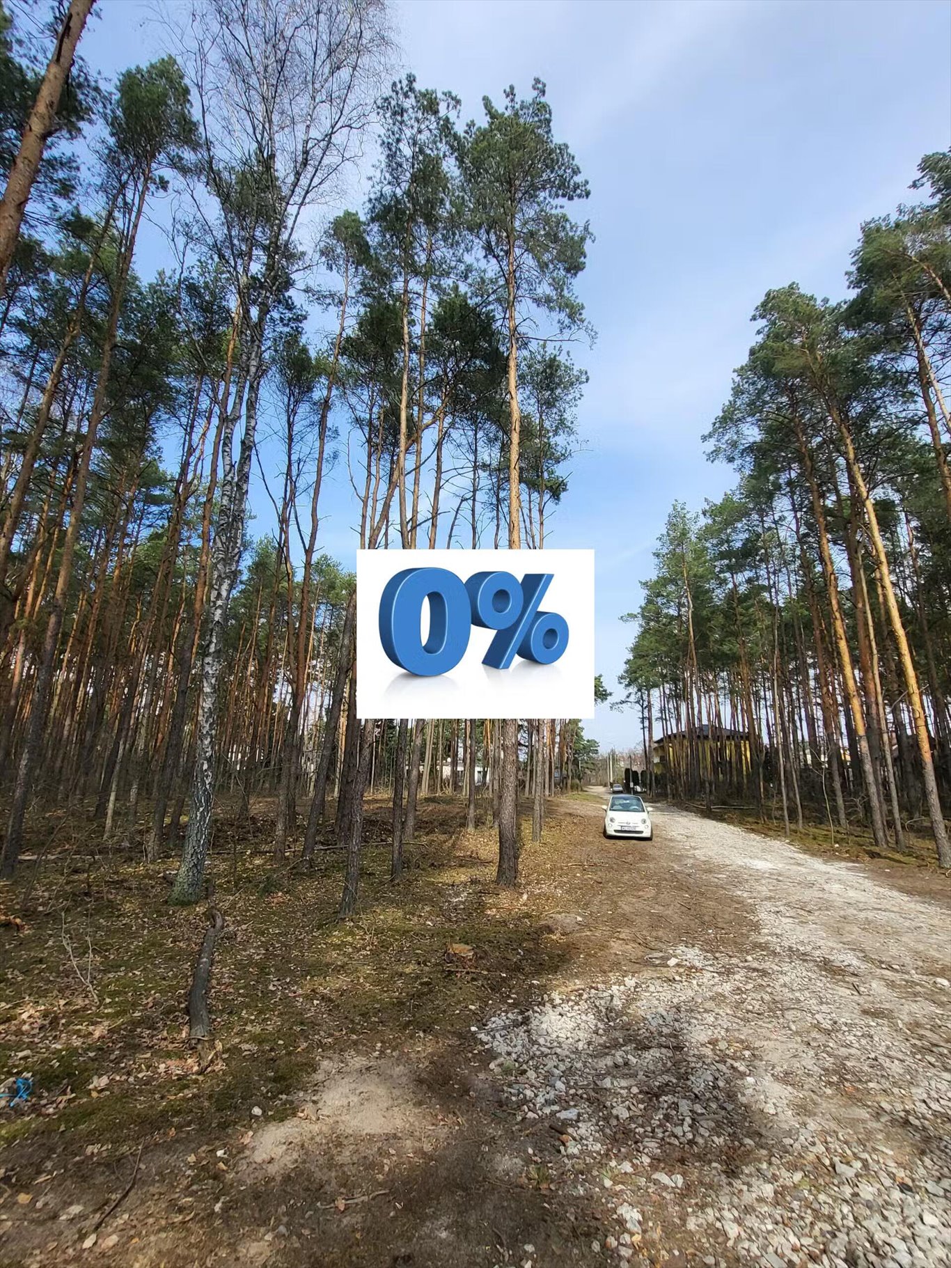 Działka 1400m² z mediami, sosny, plan MPZP Sulejówek, Muzyczna  1 400m2 Foto 1