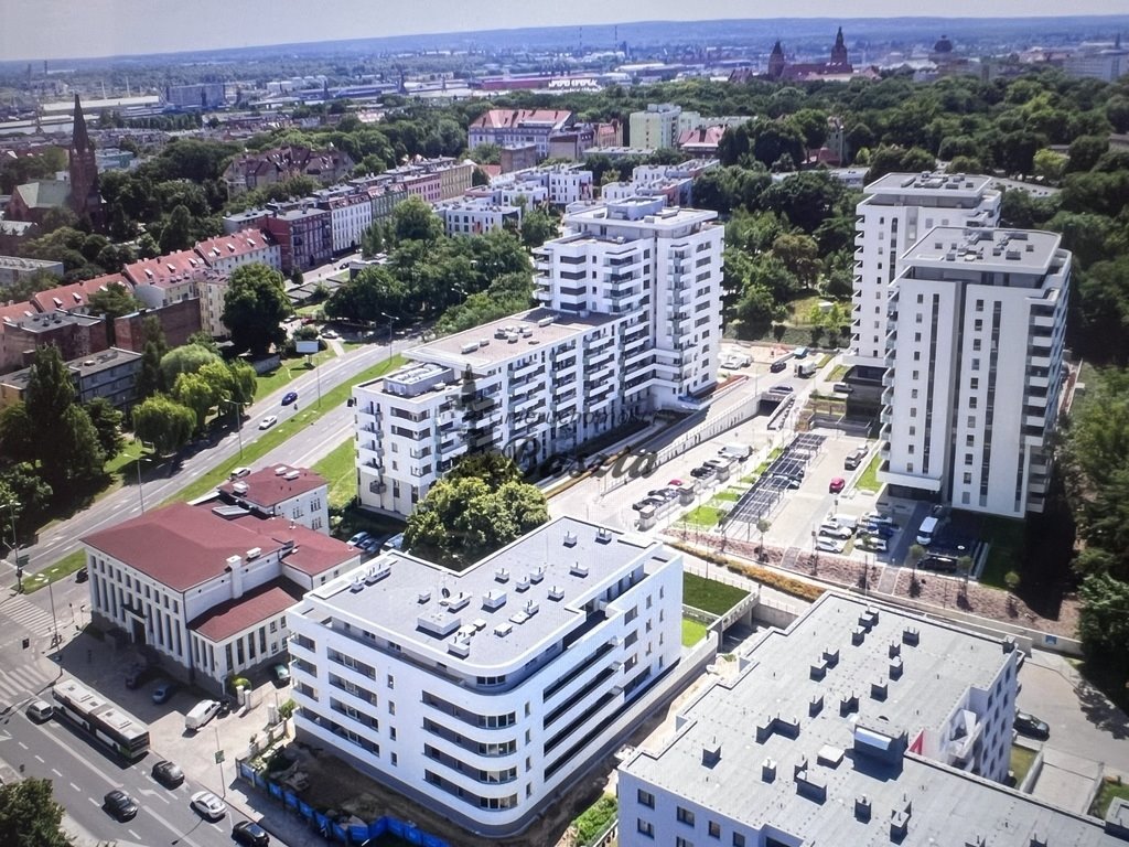 Mieszkanie dwupokojowe na sprzedaż Szczecin, Majora Władysława Raginisa  47m2 Foto 1