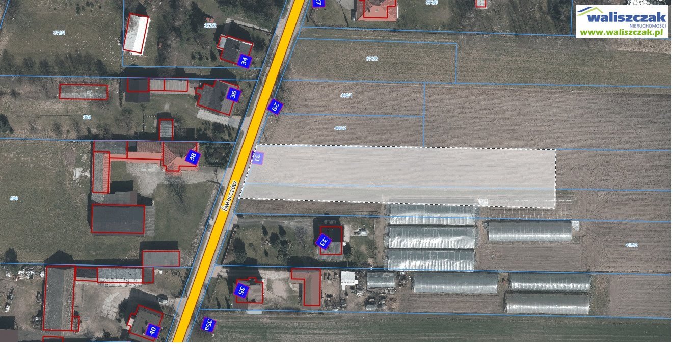 Działka 2300 m² z mediami, możliwość negocjacji ceny Piotrków Trybunalski  2 300m2 Foto 1