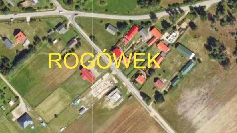 Działka budowlana na sprzedaż Rogówek  1 100m2 Foto 2