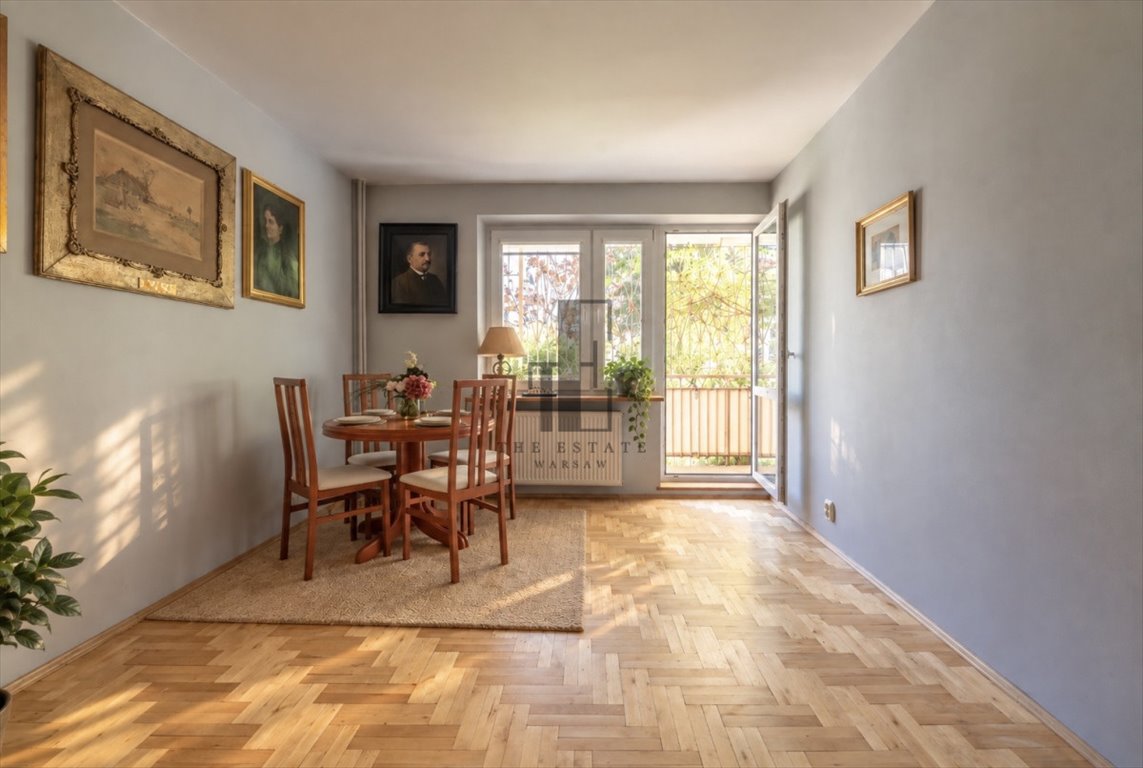 Polecam 3-pokojowe mieszkanie 55,5 m² z ogrodem i loggią na Ursynowie Warszawa, Ursynów, Edwarda Warchałowskiego  56m2 Foto 1