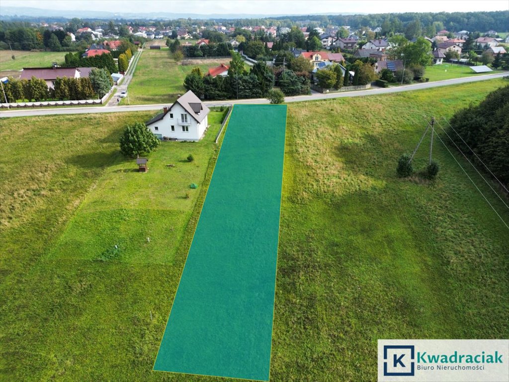 Działka budowlana 23,09 ar z mediami przy asfaltowej Dębowej Targowiska, Dębowa  2 309m2 Foto 1